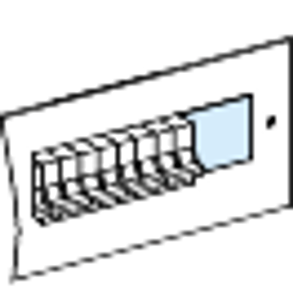 4 DIVISIBLE BLANKING PLATES W90 image 1