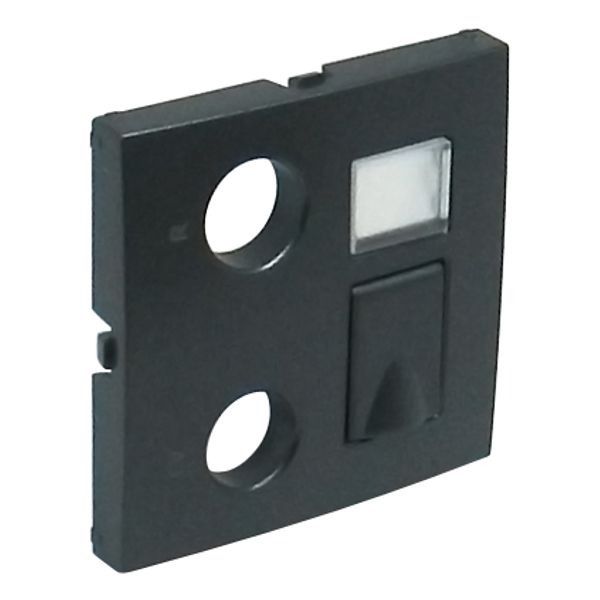 COV F/R-TV-RJ45/R-TV-RJ45-FO MULT SOCKET GR image 1