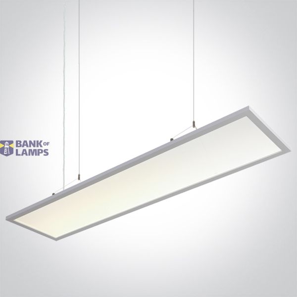 38012B/W/V WHITE 50W DOWNLIGHT+UPLIGHT 30x150 PANEL UGR19 image 1