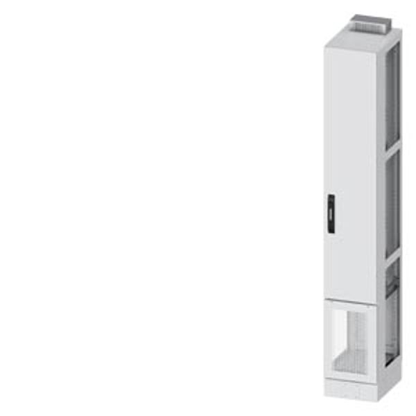 Transformer cabinet safety class 1, IP30 h=1950 w=300 d=400 sheet metal door open sidewalls The image 2
