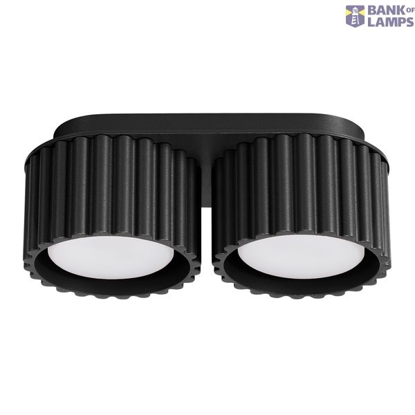 Ceiling lamp AURA 2 black Gx53 image 2