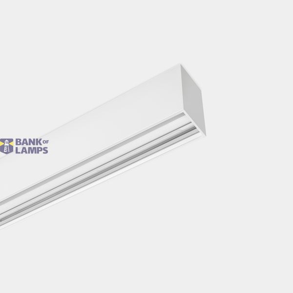 Lineal lighting system Infinite Pro 1136mm Up&Down Lens 90º 17.0;26.5W 3000-4000K CRI 90 ON-OFF White IP40 6204lm image 1