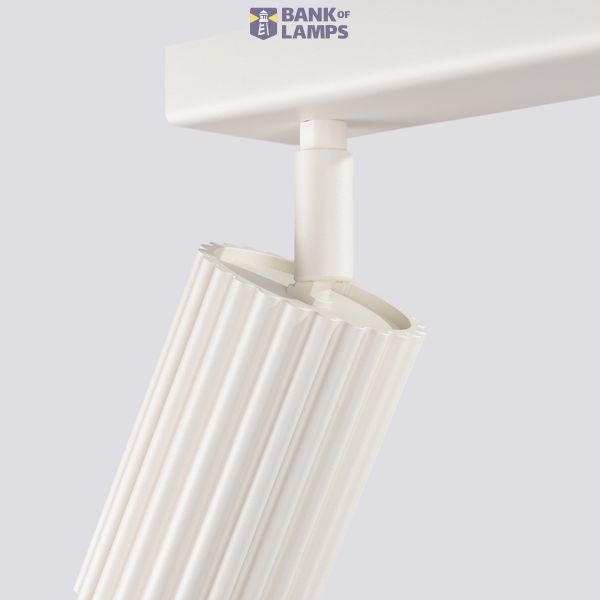 CEILING STRIP WITH ELEGANT BEIGE SPOTLIGHTS 4XGU10 CARBON SERIES image 10