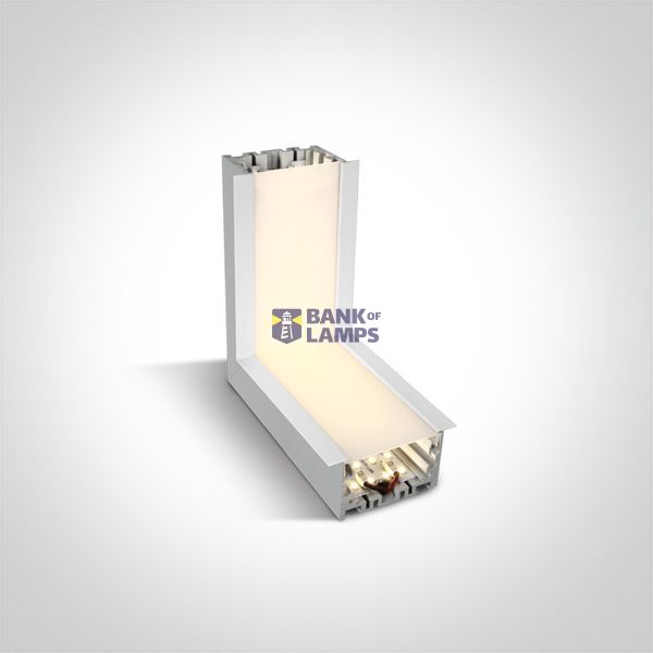 WHITE CEILING CORNER FOR 38152R 10W WW 120deg 230V image 1