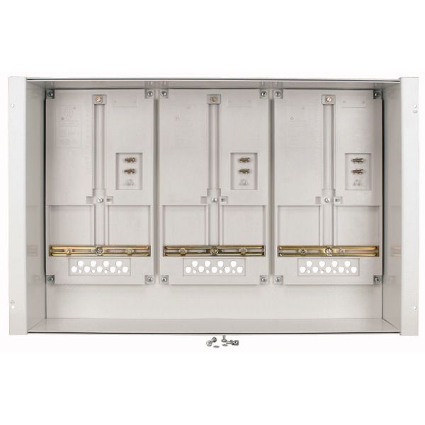BPZ-MT-800/450-3-A Meter Trough assembled with meter plates HxW=450x800mm image 1