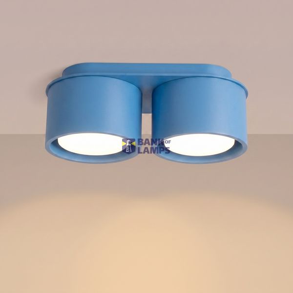 Ceiling lamp MODO 2 azure Gx53 image 10