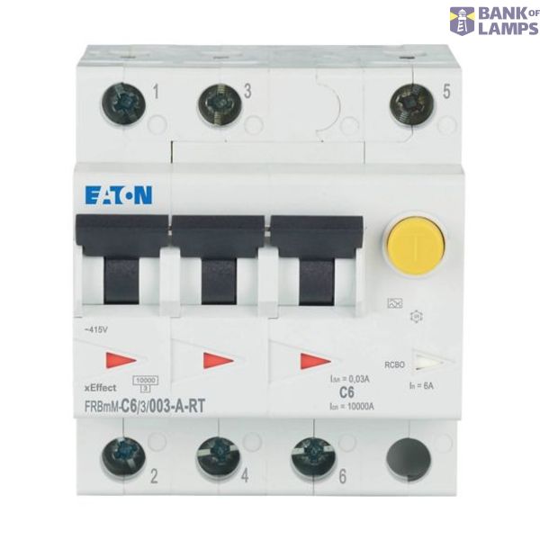 FRBMM-C6/3/003-A-RT Eaton Moeller series xEffect - FRBm6/M RCBO - residual-current circuit breaker with overcurrent protection image 1