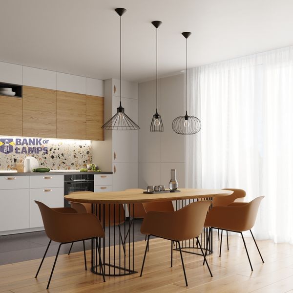 SOLLUX - Pendant EDA black SL.1186 E27 15W IP20 image 5
