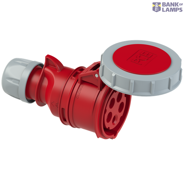 Portable socket 16A 5P 400V 6h IP67 image 1