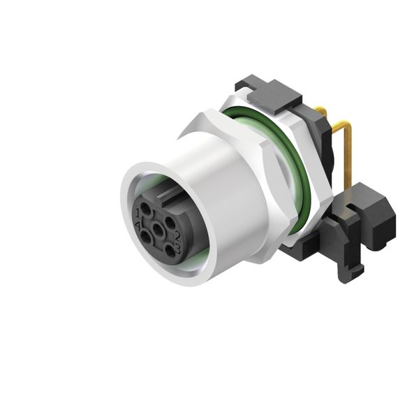 Built-in plugs, M12, Mounting thread: M 12, Number of poles: 4, Strand / cable length: image 1