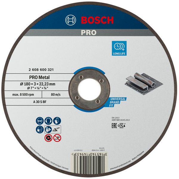 Expert for Metal straight cutting disc A 30 S BF, 180 mm, 3,0 mm image 3