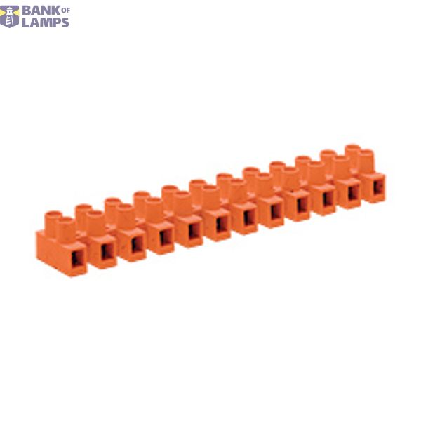 PS-10  12x10  Terminal strip 12 x 10 orange image 1
