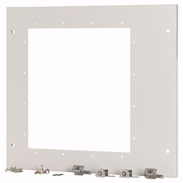 XTMPIX40WC-H550W600 Front cover for IZMX40, withdrawable, HxW=550x600mm, grey image 1