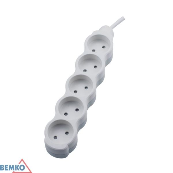 EXTENSION CORD 5X 2P 1.0MM X 3.0M image 1