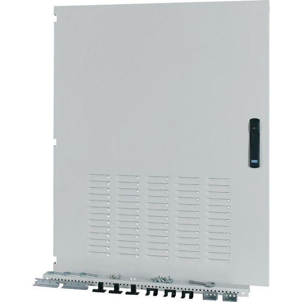 XSDMRV4097508 Box Solution door, ventilated, IP42, right, HxW=975x800mm, grey image 2