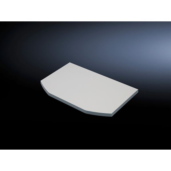 IW Industrial workstation, worktops for pedestal, complete, WD: 950x600 mm image 3