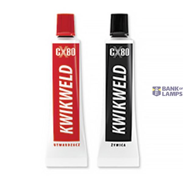 CX80 KWIK WELD klej dwuskładnikowy epoksydowy 2x27g image 1