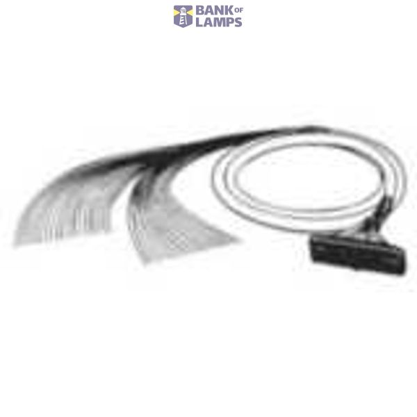 I/O connection cable, unshielded, MIL40 to open ends, 1 m XW2Z0522A image 1