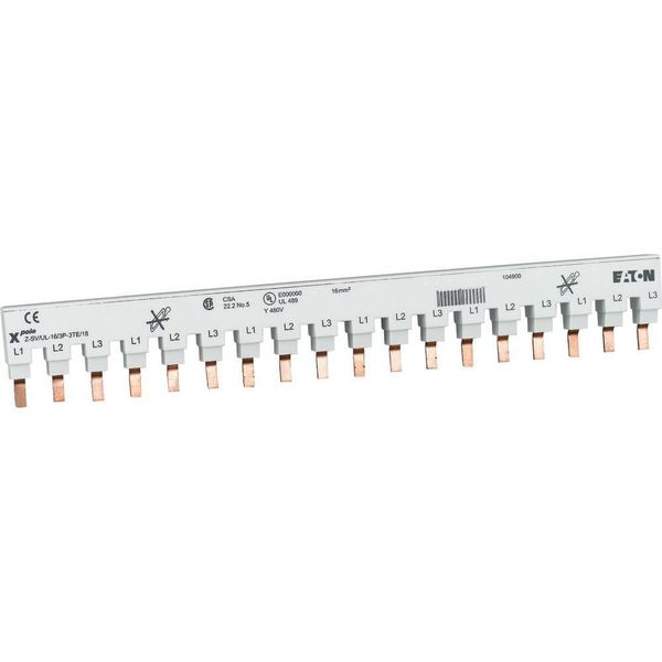 Z-SV/UL-16/1P-1TE/18 Block busbar 1Ph., 18HP, for FAZ-NA, FAZ-RT image 4