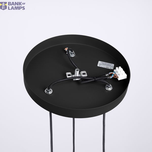 Pendant lamp HALO 3P black image 9