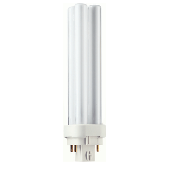Luminescent lamp. PL-S G24q-2 4-pin 18W/840 Philips image 1