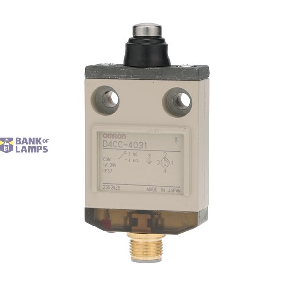 D4CC4031R Compact limit switch, connector type, 1 A 30 VDC, D4CC4031R image 1