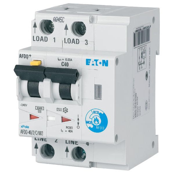 AFDD-40/2/B/003-A Arc Fault Detection Device, 2p, B, 40 A, 30 mA, type A image 19
