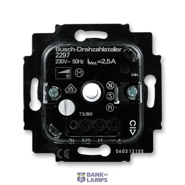 3294U-A00130 Fan speed controller insert with rotary control, with switch-on at maximum value ; 3294U-A00130 image 1