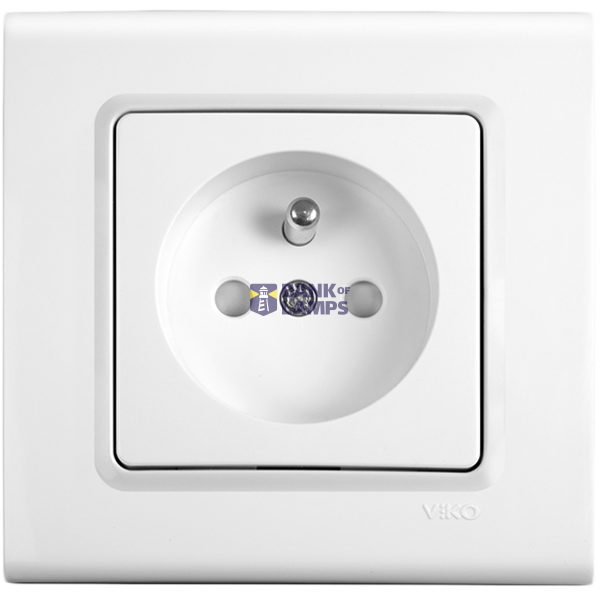 Linnera-Rollina Q C Child Protected UPS Socket Beige image 2