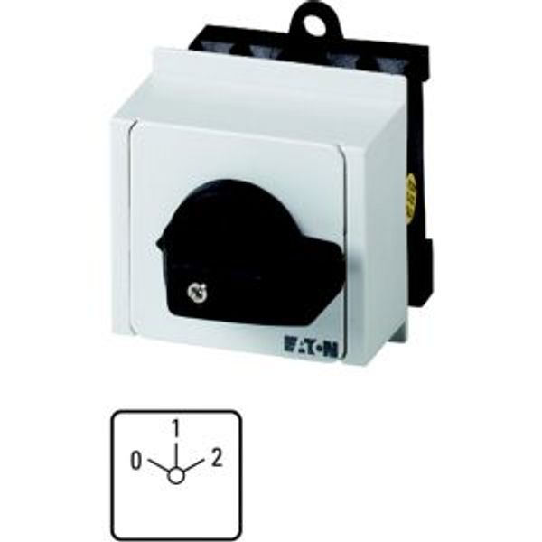 T0-3-8451/IVS Changeoverswitches, T0, 20 A, service distribution board mounting, 3 contact unit(s), Contacts: 6, 60 °, maintained, With 0 (Off) position, 0-1-2, Des image 4