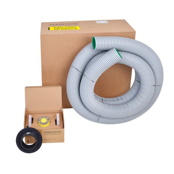 Enkelvoudige huisinvoerset; Bodemplaat voor 1 stroom- of datakabel; image 1