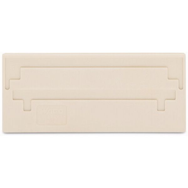 Separator plate 2 mm thick oversized light gray image 3