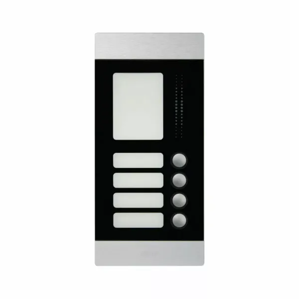 AUXILIARY COLUMN WITH 4 BUTTONS AND SPACE FOR HOUSE NUMBER image 1