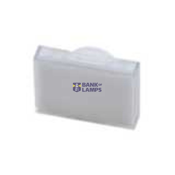 Pushbutton, illuminated, rectangular, IP40, white A16 2035A image 1