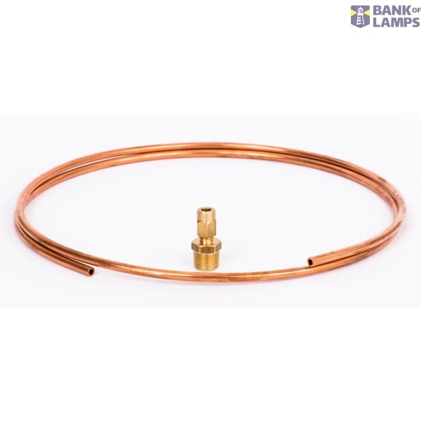 Impulse tubes, 6 mm, R 1/2, 1500 mm, COPPER, For product type: AV(P)QM (T) image 1