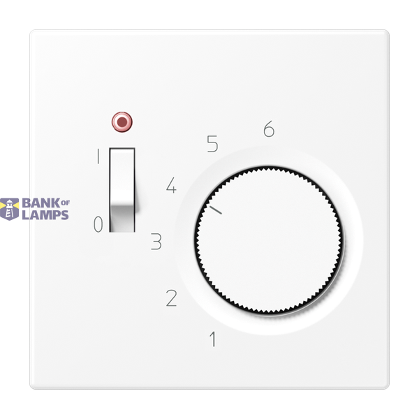 Centre plate for room thermostat insert LSTR231PLWWM image 1