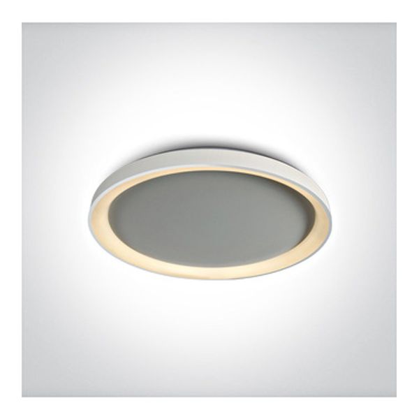 62148L/W/V WHITE PLAFO LED 48W CCTV IP20 230V DIMMABLE image 1