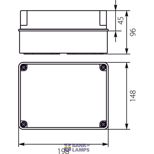 OH-3B.3 Hermetic housing with metal plate image 2
