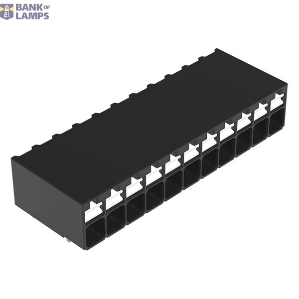 THR PCB terminal block push-button 1.5 mm² black image 1
