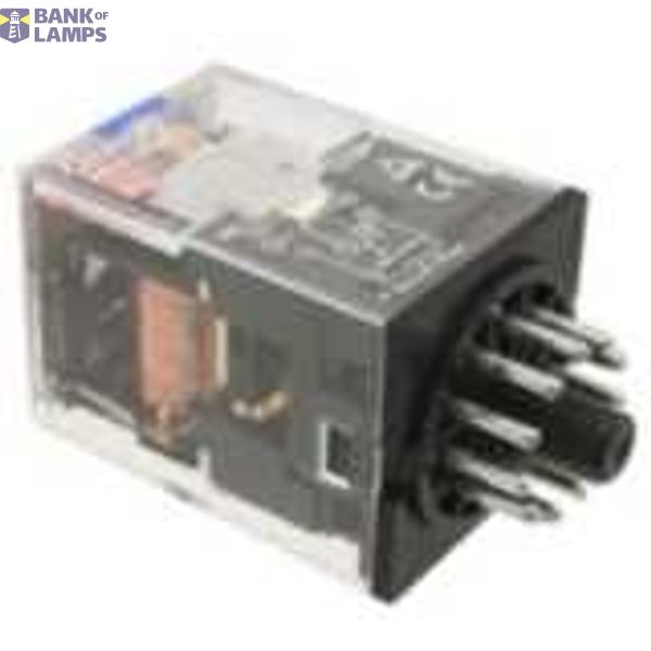 Relay, plug-in, 11-pin, 3PDT, 10 A, mech & LED indicator, test button MKSN8567B image 2