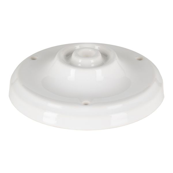 Ceiling Cup Porcelain White image 3