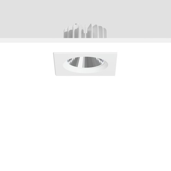 Ledona Square IP20, 16 W, 1350 lm, 827-865, white, DALI Recessed downl image 1