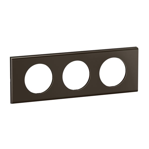 PLATE 3 GANG SATIN DARK NICKEL image 3