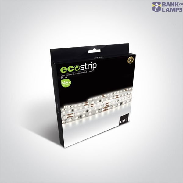 LED ULTRA THIN STRIP 24VDC CW 5m ROLL 14,4W/m IP20 image 2