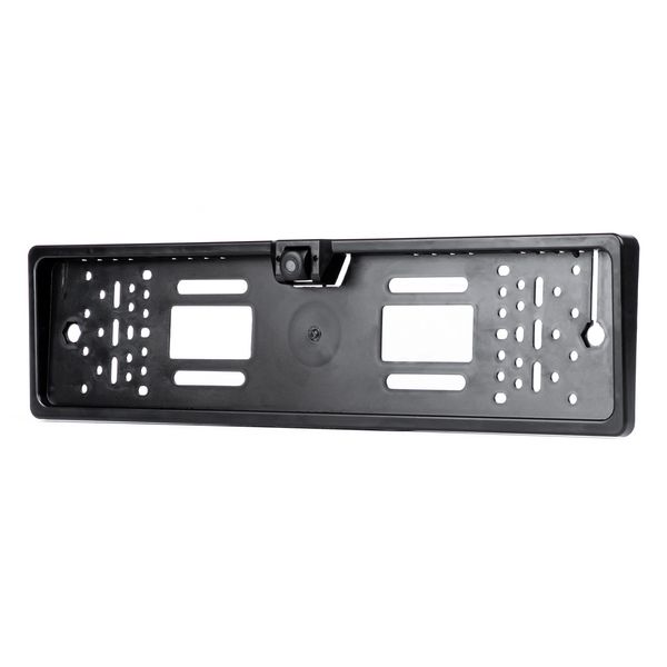 EU Licence plate frame with wireless backup camera image 1