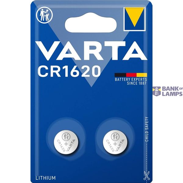 VARTA Lithium 6620 CR 1620 BL2 image 1