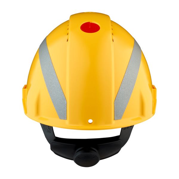 3M™ Hard Hat, Uvicator, Ratchet, Ventilated, Reflective, Plastic Sweat image 4