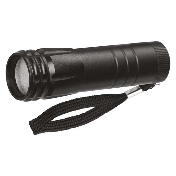 COB LED Metal Flashlight, 100 lm, 3× AAA image 1