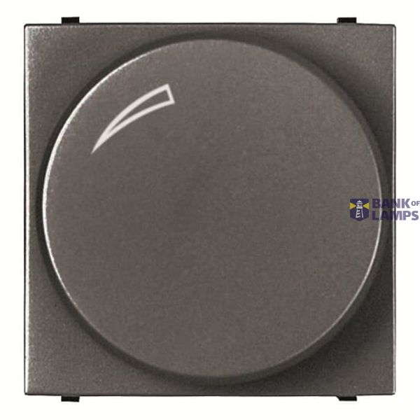 N2260.8 AN LED rotatory/push dimmer - 2M - Anthracite image 1