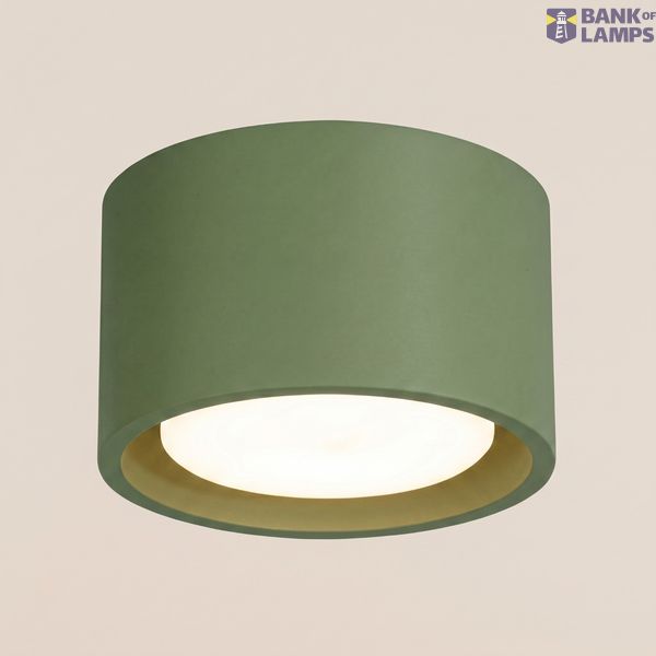 Ceiling lamp MODO 1 olive green Gx53 image 2